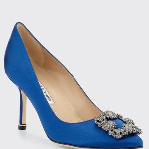 MANOLO BLAHNIK Heel Pumps Pointy Toe